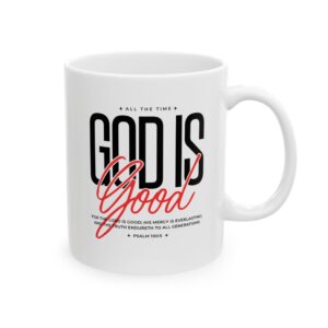 "God is Love" Ceramic Coffee Mug — 11oz